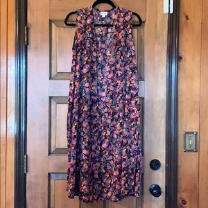 NWT Lulalroe Joy size medium 10-12 longline vest